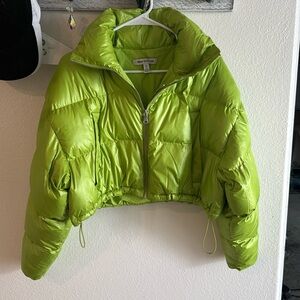 Urban outfitters 
crop puffer jacket